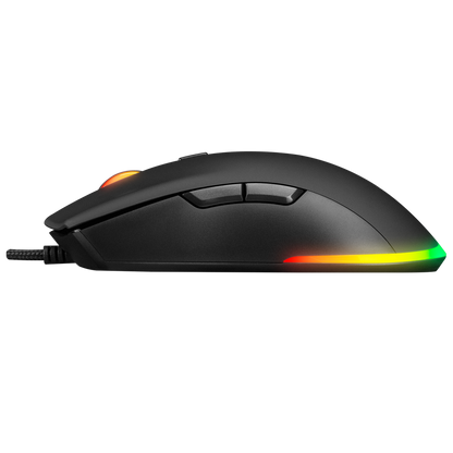 Km-Rx7 Fortuna V2 Gökkuşağı Combo English Oyuncu Klavye + 12800 Dpi Mouse Set-Siyah