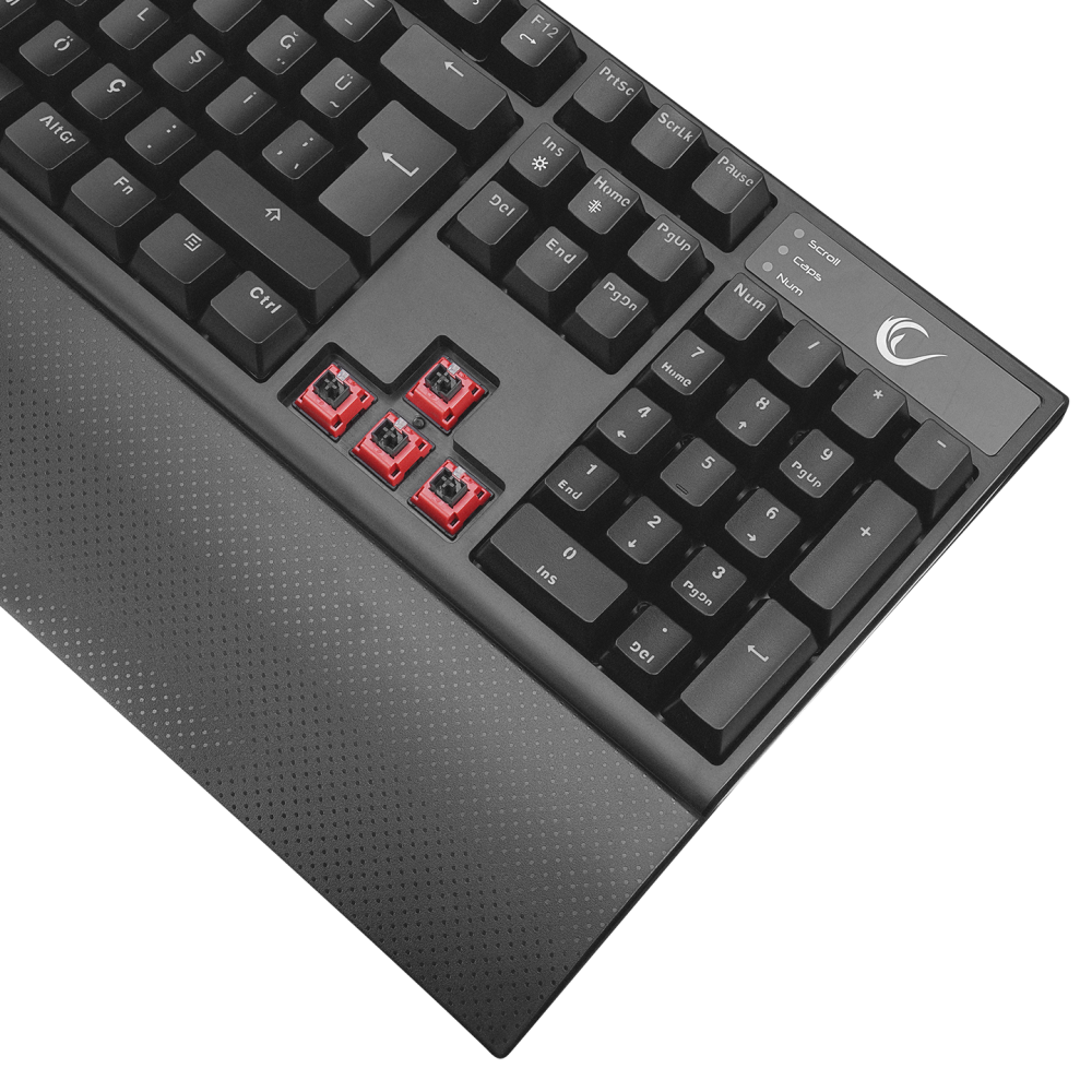 KB-R29 GRAND Series RGB Ledli Mekanik Red Optical Switch Gaming Oyuncu Klavyesi - Rampage