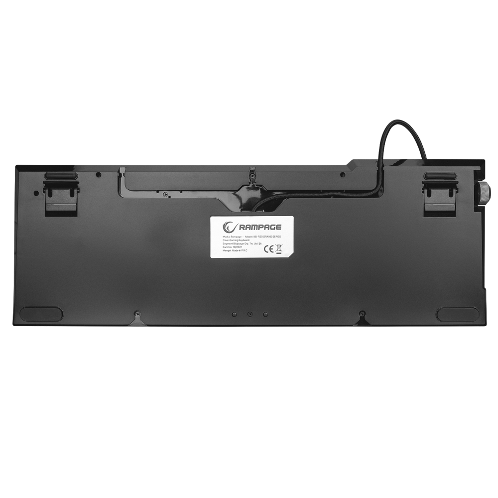 KB-R29 GRAND Series RGB Ledli Mekanik Red Optical Switch Gaming Oyuncu Klavyesi - Rampage