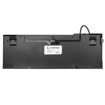 KB-R29 GRAND Series RGB Ledli Mekanik Red Optical Switch Gaming Oyuncu Klavyesi - Rampage