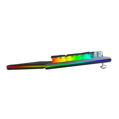 KB-R101 IMPRESSIVE RGB Aydınlatmalı İnce Tasarım Kristal Switch Mekanik Gaming Oyuncu Klavyesi