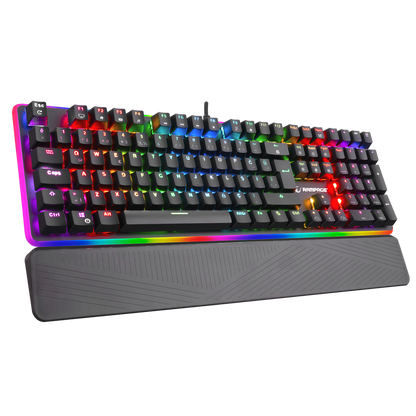 KB-R96 ULTIMATE Siyah Optical Switch Su Geçirmez Gaming Oyuncu Mekanik Klavye