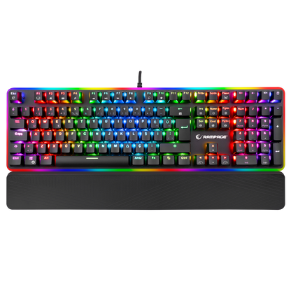 KB-R96 ULTIMATE Siyah Optical Switch Su Geçirmez Gaming Oyuncu Mekanik Klavye