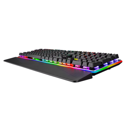 KB-R96 ULTIMATE Siyah Optical Switch Su Geçirmez Gaming Oyuncu Mekanik Klavye