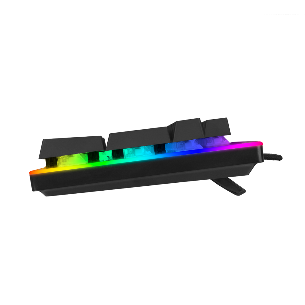 BYGAME-K1 RGB Led Frame Rainbow Mekanik Blue Switch Gaming Oyuncu Klavyesi - Rampage