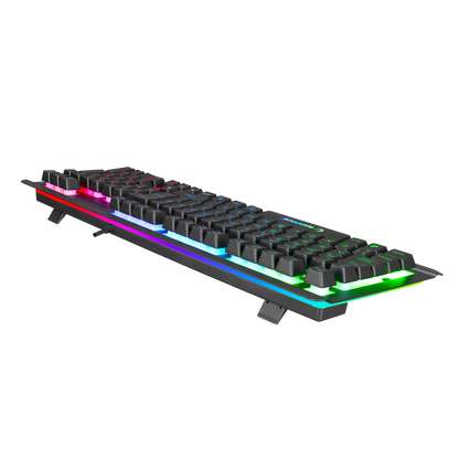 MIRACLE K3 Siyah USB Led Aydınlatmalı Q Standart Gaming Oyuncu Klavyesi