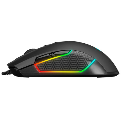Smx-R600 Python 12400 Dpi Oyuncu Mouse - Siyah
