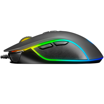 SMX-G65 ALPOR Usb 7 Tuşlu 7200dpi RGB Ledli Gaming Oyuncu Mouse - Rampage