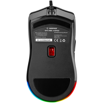SMX-R88 X-SPACE Usb Siyah Makrolu Gaming Mouse - Rampage