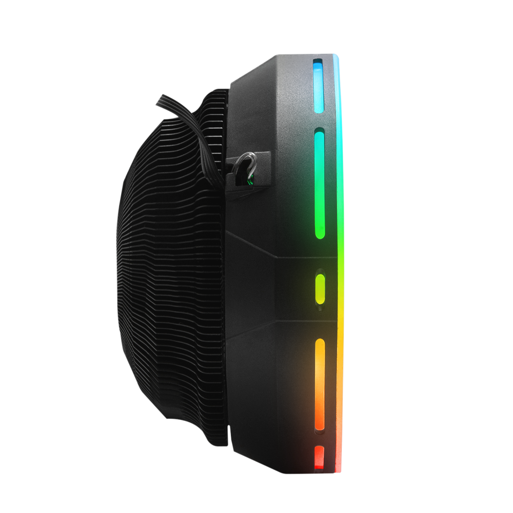 RM-C01 COOL-FIX 5.3CFM 1800RPM 100mm AMD/Intel LGA1200 Uyumlu RGB Hava Soğutmalı CPU Fan - Rampage