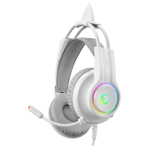 RM-K91 X-CATTY RGB 7.1 Oyuncu Kulaklığı - Beyaz - Rampage