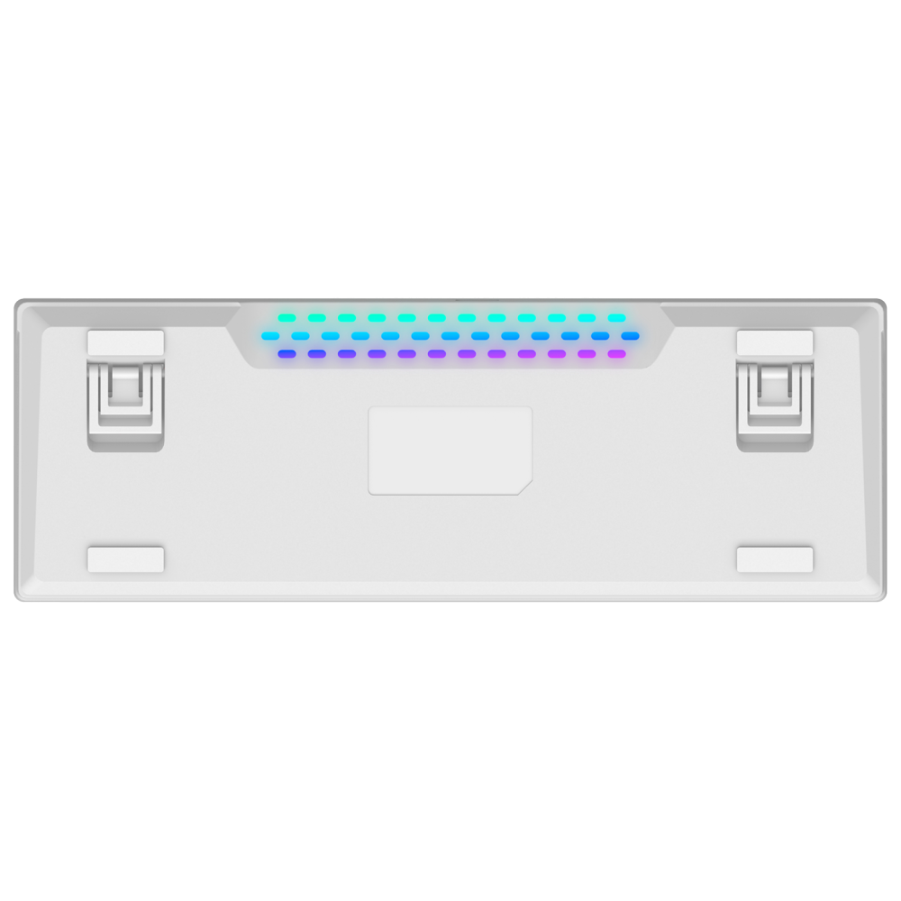 Radiant K11 Type-C / Puding Tuşlu US Layout Blue Switch Gaming Oyuncu Klavye-Beyaz