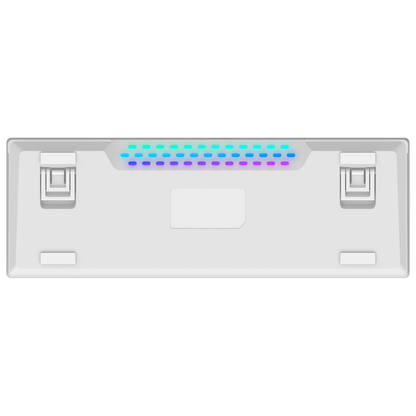 Radiant K11 Type-C / Puding Tuşlu US Layout Blue Switch Gaming Oyuncu Klavye-Beyaz