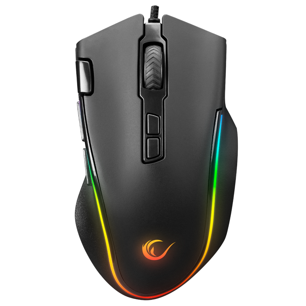 SMX-G72 GREEDY 8 Tuşlu Double Click Real RGB Ledli Makrolu 7200dpi Gaming Oyuncu Mouse
