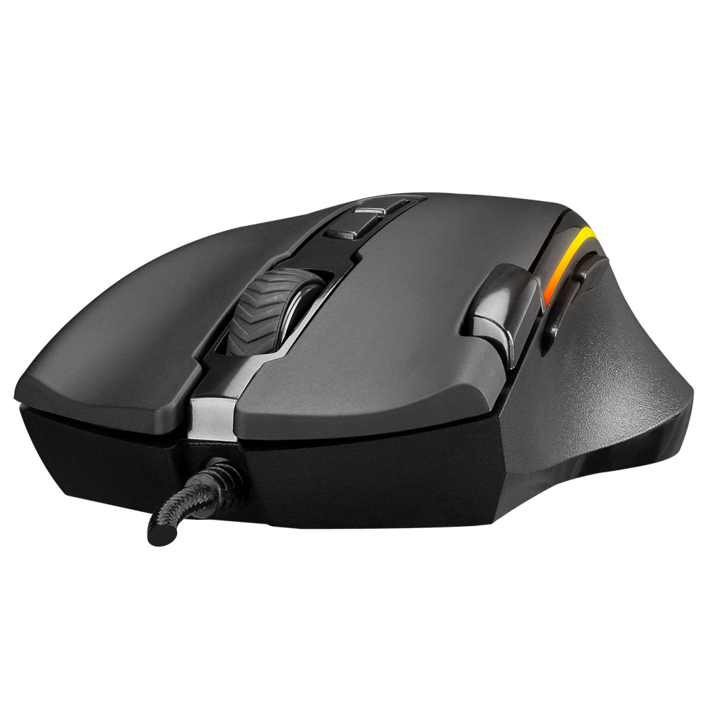 SMX-G72 GREEDY 8 Tuşlu Double Click Real RGB Ledli Makrolu 7200dpi Gaming Oyuncu Mouse