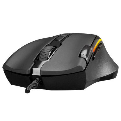 SMX-G72 GREEDY 8 Tuşlu Double Click Real RGB Ledli Makrolu 7200dpi Gaming Oyuncu Mouse - Rampage
