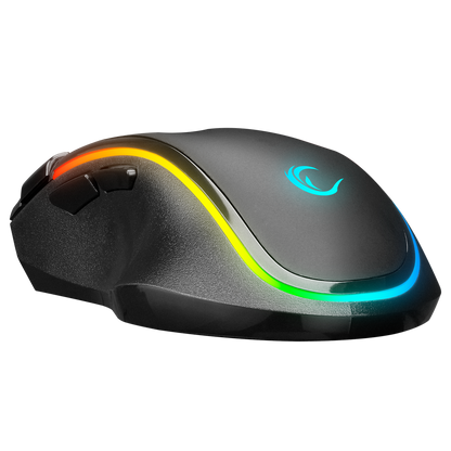 SMX-G72 GREEDY 8 Tuşlu Double Click Real RGB Ledli Makrolu 7200dpi Gaming Oyuncu Mouse - Rampage