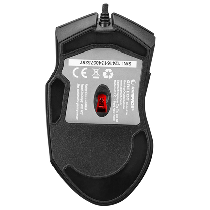 SMX-G72 GREEDY 8 Tuşlu Double Click Real RGB Ledli Makrolu 7200dpi Gaming Oyuncu Mouse - Rampage