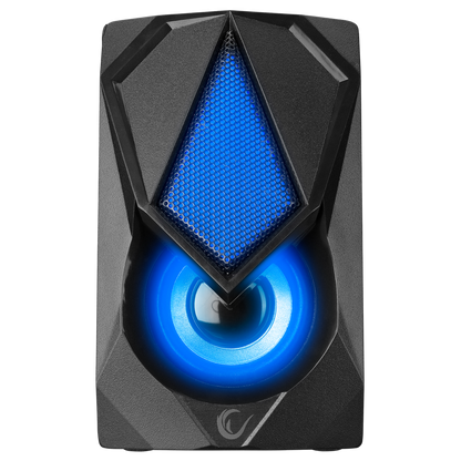 RMS-G19 2.0 5 Watt LED Işıklı Siyah Multimedia Speaker - Rampage
