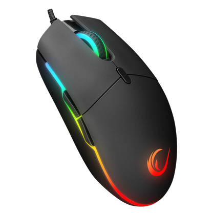 SMX-R63 GLORY Usb Siyah RGB Işıklı 6400dpi Gaming Oyuncu Mouse - Rampage