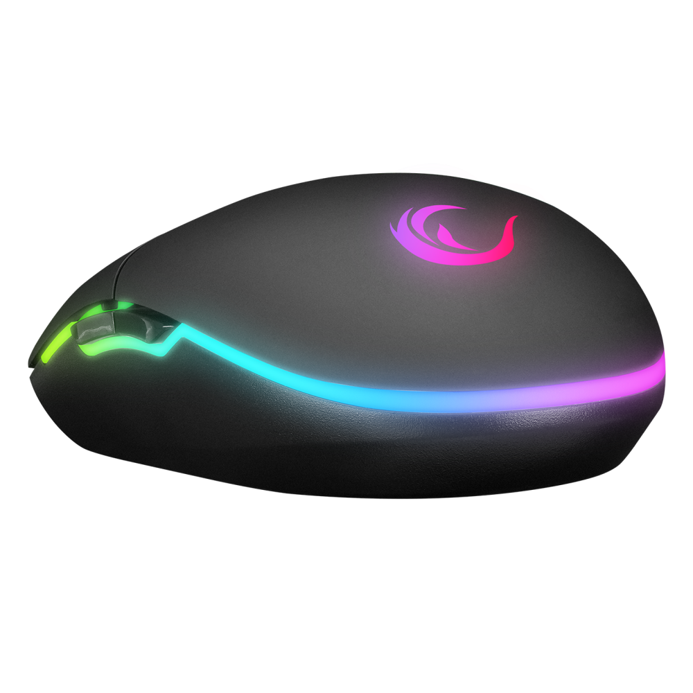 SMX-R63 GLORY Usb Siyah RGB Işıklı 6400dpi Gaming Oyuncu Mouse - Rampage