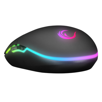 SMX-R63 GLORY Usb Siyah RGB Işıklı 6400dpi Gaming Oyuncu Mouse - Rampage