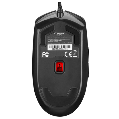 SMX-R63 GLORY Usb Siyah RGB Işıklı 6400dpi Gaming Oyuncu Mouse - Rampage