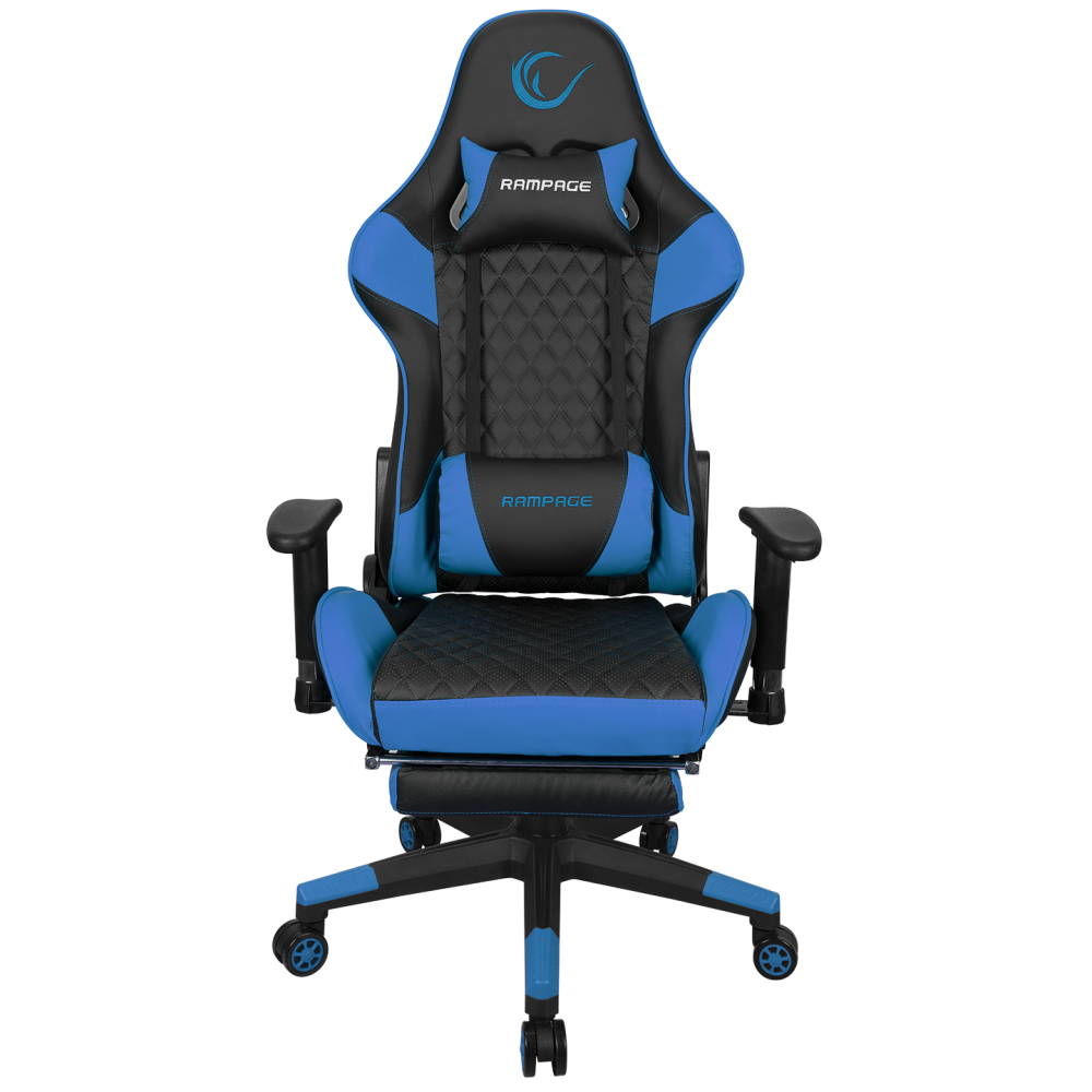 STYLES KL-R61 Mavi/Siyah Oyuncu Koltuğu - Rampage