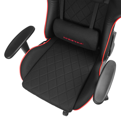 KL-R16 DRAPE Üst Seviye Terletmez Kumaş Siyah Gaming Oyuncu Koltuğu