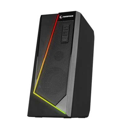 RMS-X8 MAJESTY Bluetooth FMLi RGB Işıklı Multimedia Gaming Oyuncu 2.0 Speaker - Rampage