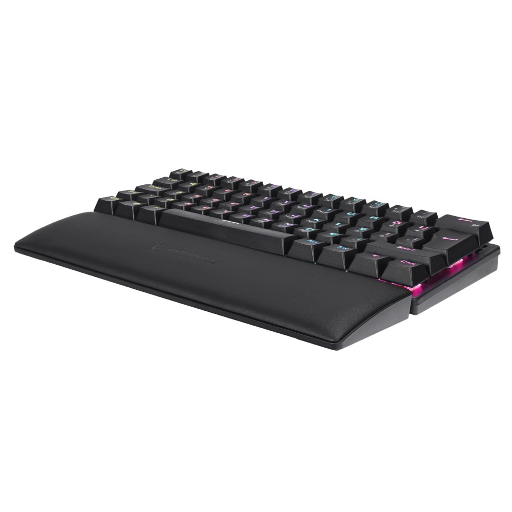 ALLY K11 Siyah Rainbow Q Bilek Destekli Red Switch Gaming Oyuncu Klavye - Rampage