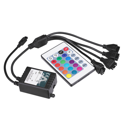 IC-R4 SATA Güç Besleme Kumandalı 4 Kanal RGB Aydınlatma - Rampage