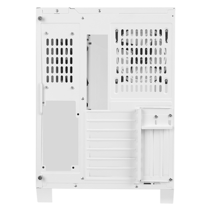 ICEWAVE Beyaz Temperli Camlı 4*12cm ARGB Fan+Kontrolcü Transparan E-ATX Mid-T Gaming Oyuncu Kasası - Rampage