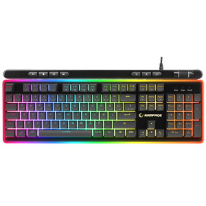 SHINE K14 - RGB Membrane Oyuncu Klavyesi-Siyah