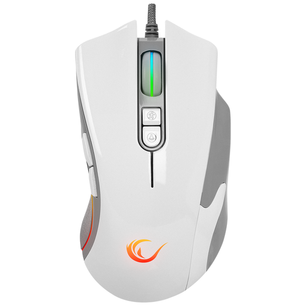 Smx-R22 Phoenix 7-Button RGB 7200 Dpi Gaming Mouse-White – Rampage