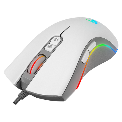 SMX-R22 PHOENIX Beyaz 7 Tuşlu RGB 7200DPI Gaming Oyuncu Mouse - Rampage