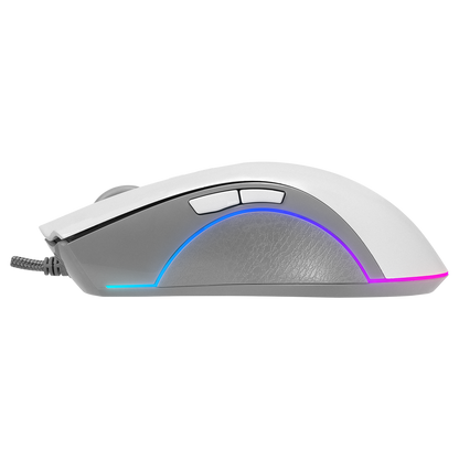 SMX-R22 PHOENIX Beyaz 7 Tuşlu RGB 7200DPI Gaming Oyuncu Mouse - Rampage