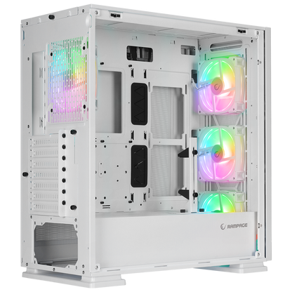 VANGUARD V2 Beyaz MeshE-ATX Big-T Oyuncu Kasası - Rampage