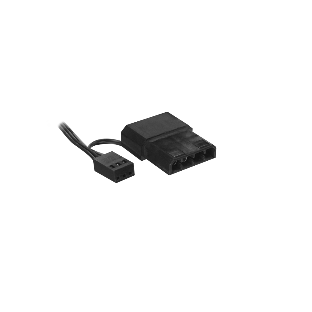 GLARE F50 Siyah 1200RPM 3P+4P Molex Soketli Kasa Fanı - Rampage
