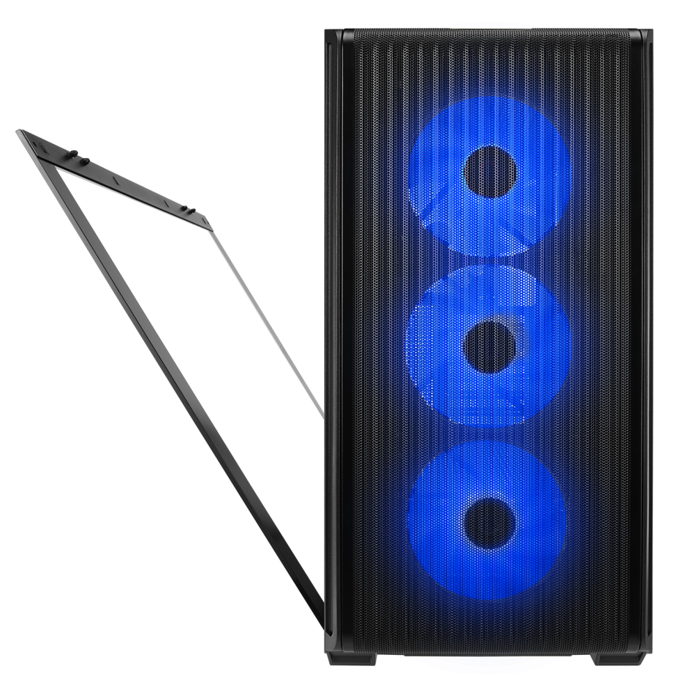 CRAFT Siyah Mesh ATX Mid-T Gaming Oyuncu Kasası - Rampage