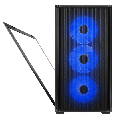 CRAFT Siyah Mesh ATX Mid-T Gaming Oyuncu Kasası - Rampage