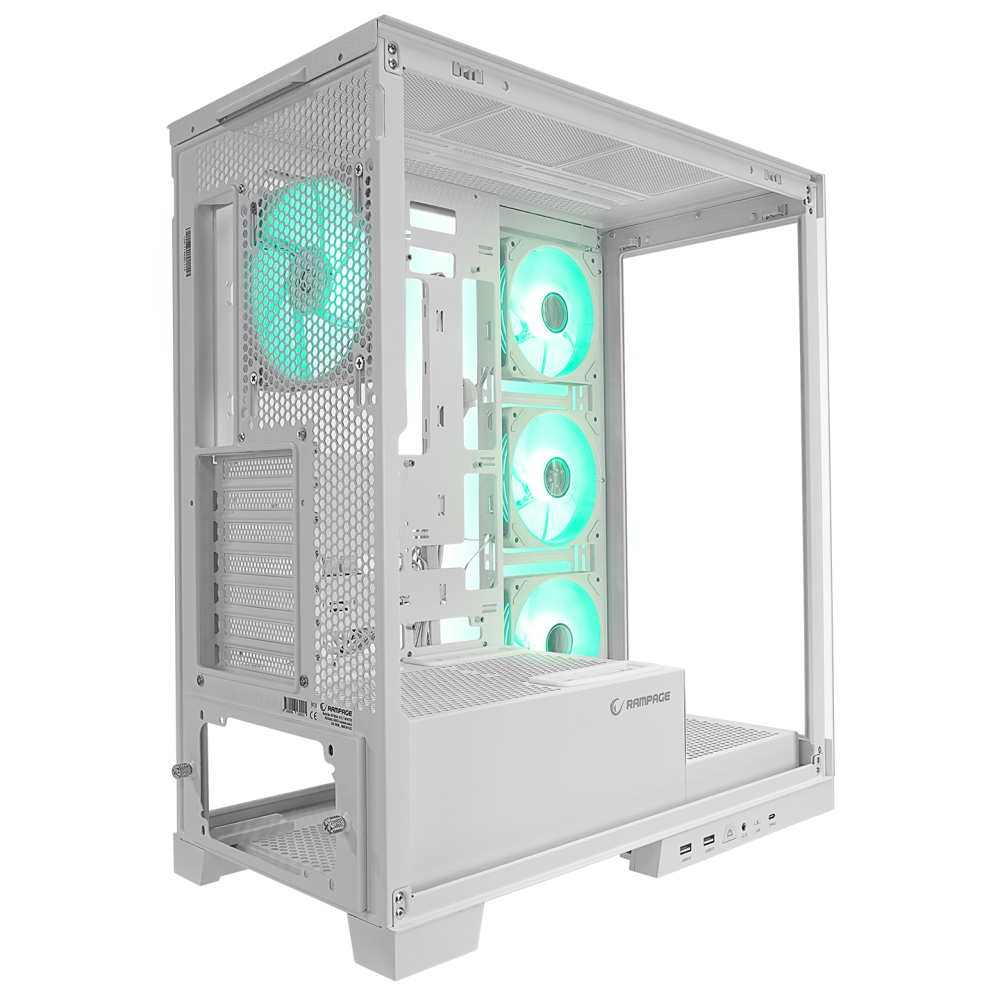 HYDRA V2 WHITE   E-ATX Exclusive Gaming Oyuncu Kasası