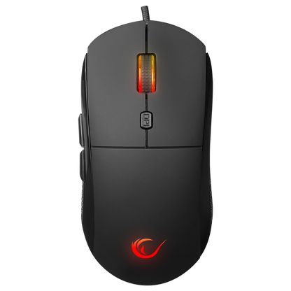 RADIANT M1 Makrolu Siyah 7200 dpi RGB Aydınlatmalı Gaming Oyuncu Mouse - Rampage