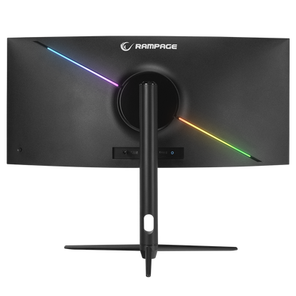 RAIDEN RA30R200C 30 inç 200Hz AUO VA WFHD AdaptiveSync Curved Oyuncu Monitörü - Rampage
