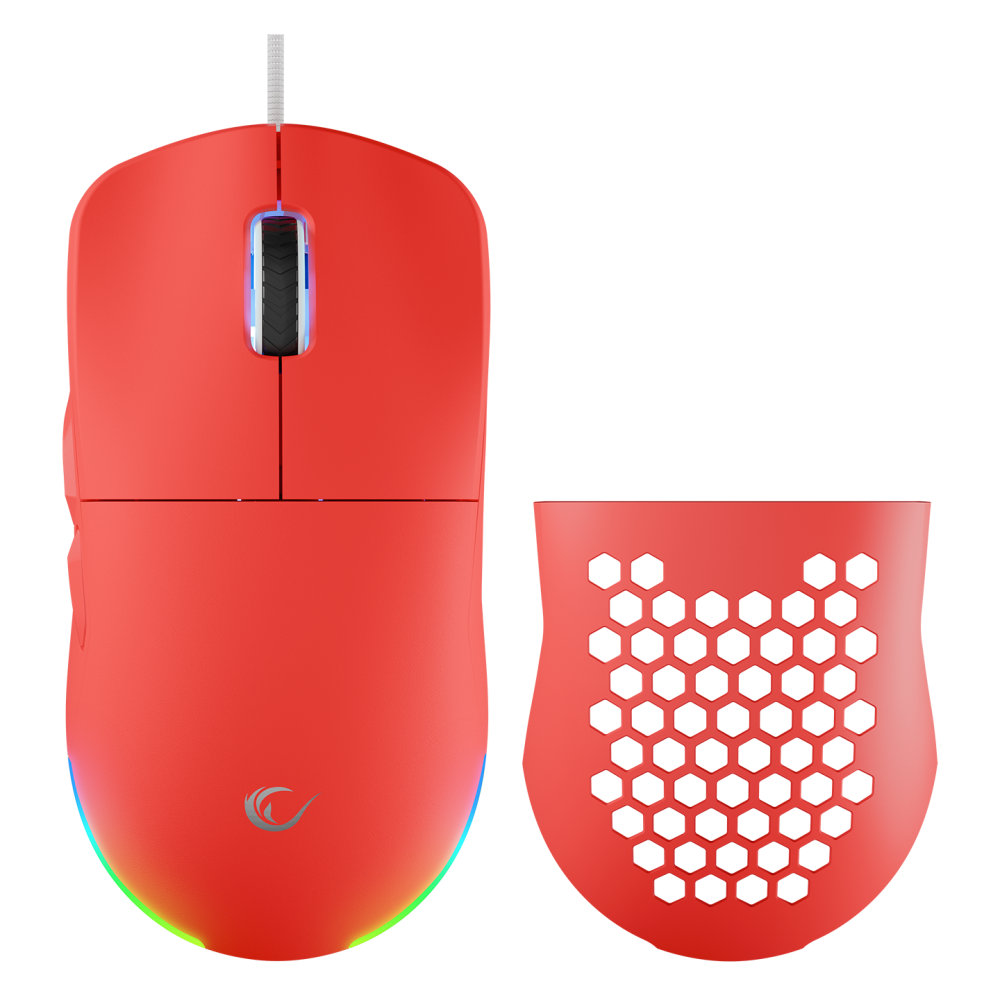 BLINK Kırmızı 7 Makro Tuşlu RGB 12800 DPI Gaming Oyuncu Mouse