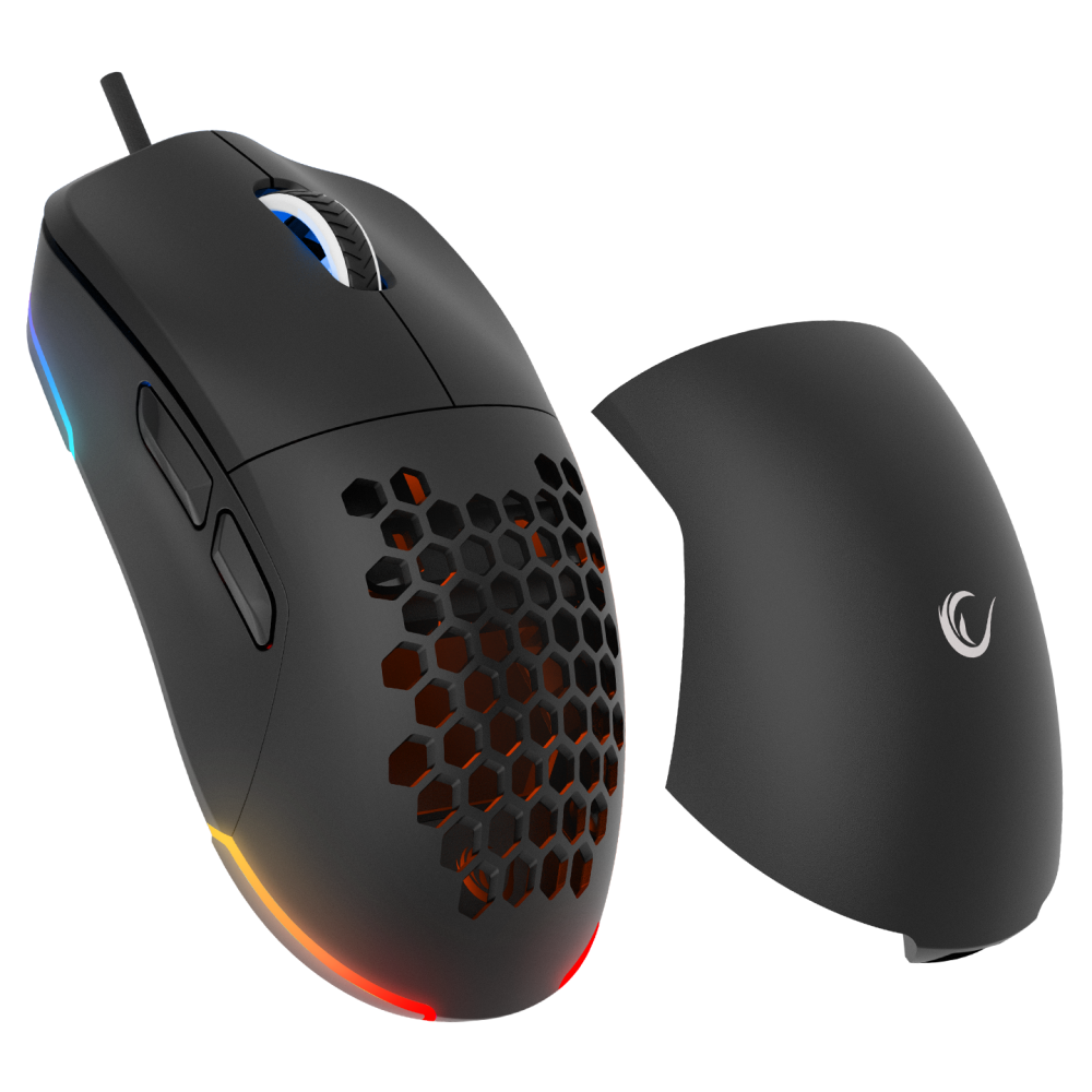 BLINK Siyah 7 Makro Tuşlu RGB 12800 DPI Gaming Oyuncu Mouse