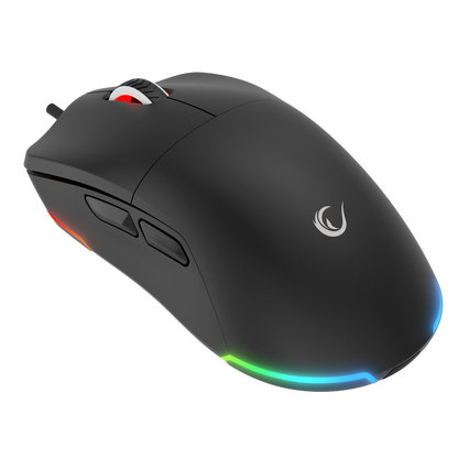 BLINK Siyah 7 Makro Tuşlu RGB 12800 DPI Gaming Oyuncu Mouse - Rampage