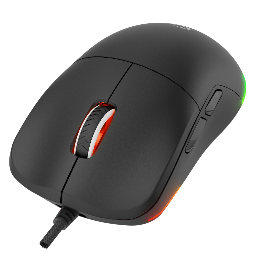 BLINK Siyah 7 Makro Tuşlu RGB 12800 DPI Gaming Oyuncu Mouse - Rampage