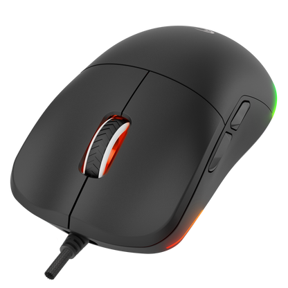 BLINK Siyah 7 Makro Tuşlu RGB 12800 DPI Gaming Oyuncu Mouse - Rampage
