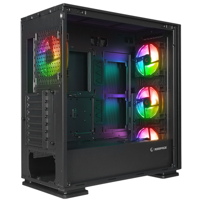 VANGUARD V2 Siyah Dikey VGA Tutucu E-ATX Big-T Oyuncu Kasası
